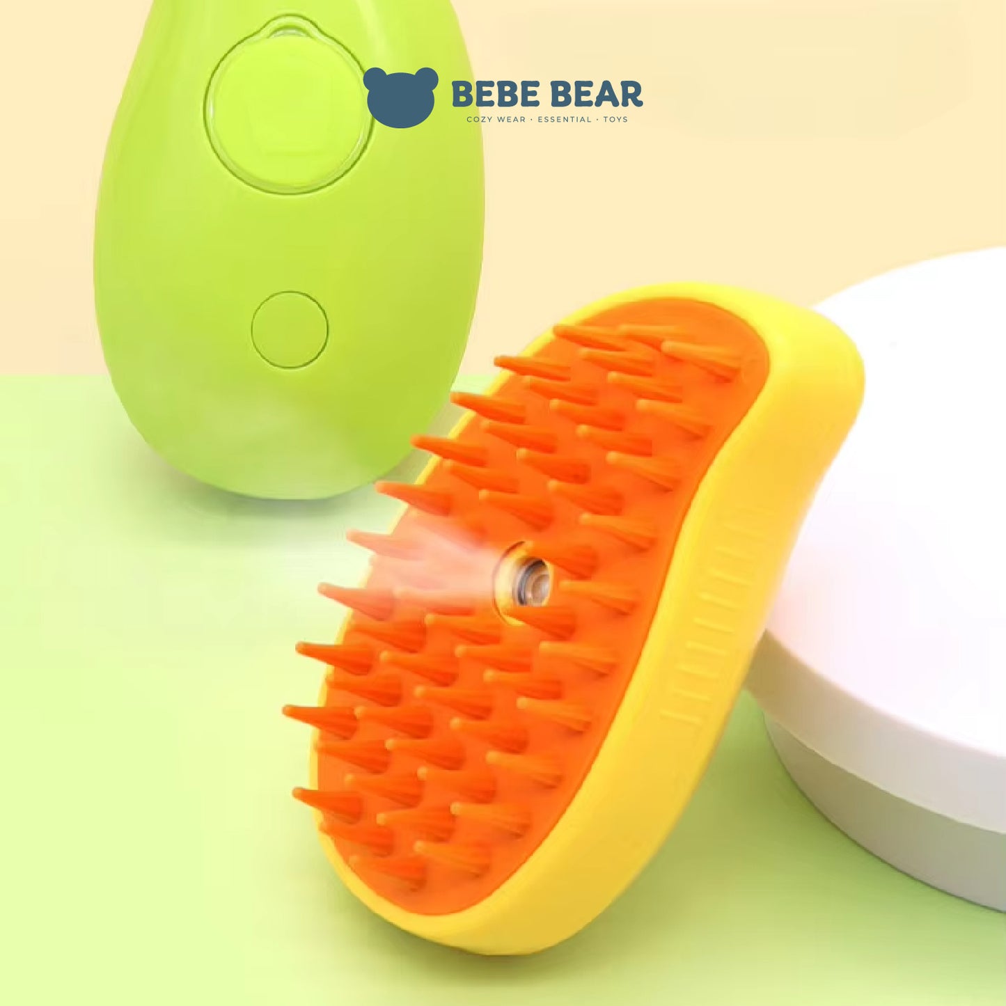 3-in-1 Pet Steamy Brush